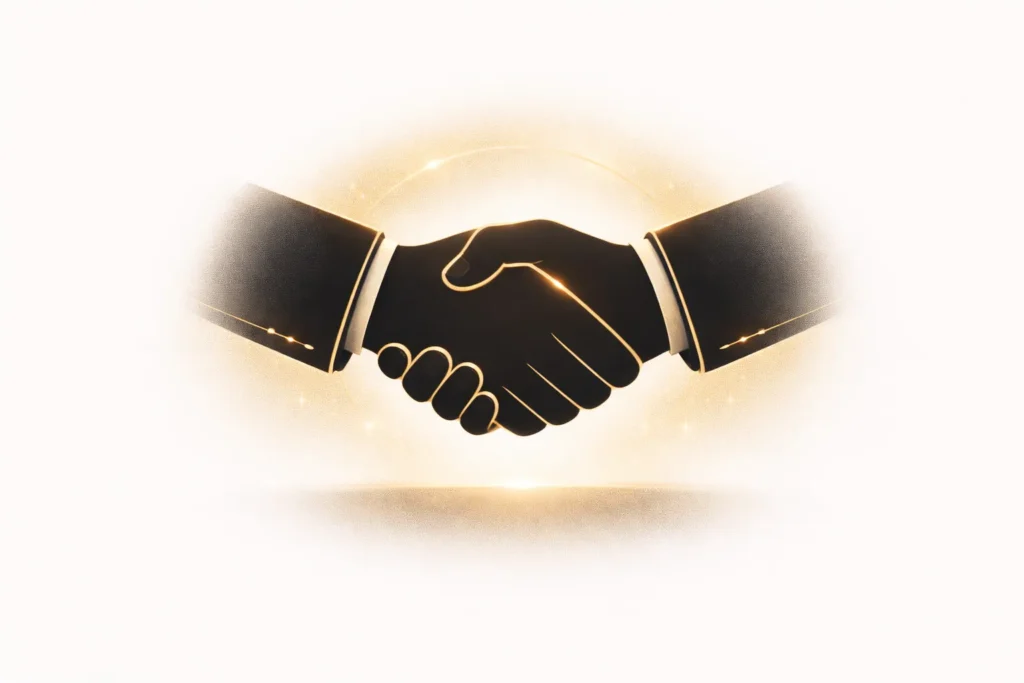 Marketing expert explaining search ranking improvements